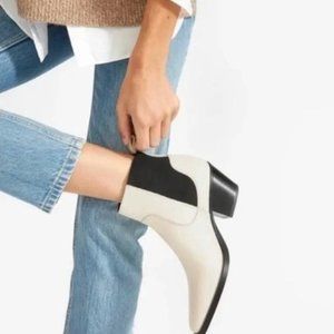 Everlane Western Boot Bone White (Size 7.5, fits 7)